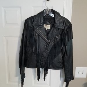Vintage leather jacket
